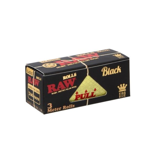 RAW - CLASSIC / BLACK - 3 Meter Rolls