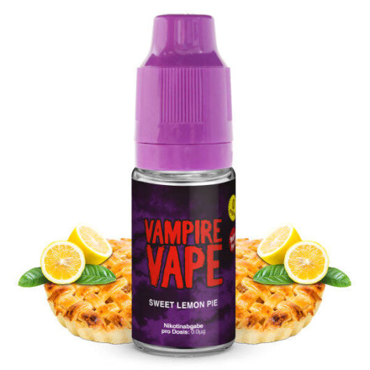 Vampire Vape - Sweet Lemon Pie E-Liquid 3mg Nikotin