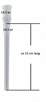 GLAS Kupplung - 14.5er 12cm