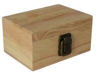 RAW - Holzbox mit Klappdeckel