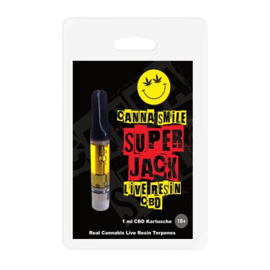 Canna Smile - Super Jack CBD Live Resin Kartusche
