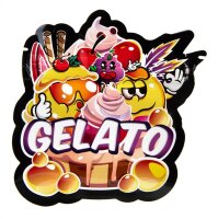 Mylar Bag Geruchststopp Zip-Beutel Small Gelato