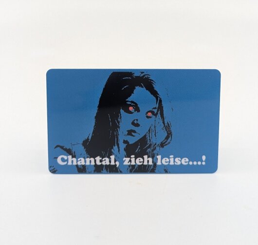 KD-Germany - Hack-Karte / Chantal zieh leise...! Pink