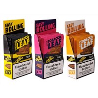 Al Capone Tobacco Leaf Blunt Wrap mit echtem Tabakblatt - 5 Blatt