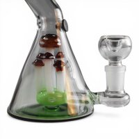 Black Leaf Glasbong Toadstools