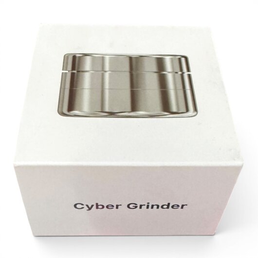 Cuboo Cyber Spin Edelstahl Grinder mit Kugellager