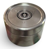 Cuboo Cyber Spin Edelstahl Grinder mit Kugellager