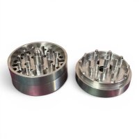 Cuboo Cyber Spin Edelstahl Grinder mit Kugellager