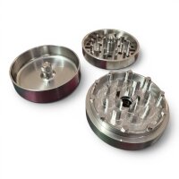 Cuboo Cyber Spin Edelstahl Grinder mit Kugellager