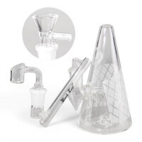 Black Leaf Glasbubbler Kräuter Öl mit Adapter