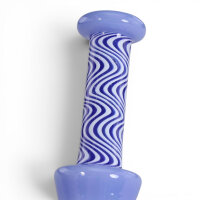 Black Leaf Ölbong/Dab Rig Swirl blau