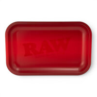 RAW - Rolling Tray - Red Matte - Small