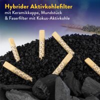 Grannys Hybrid Weed Deluxe Aktivkohlefilter ø 8mm - 50 Sück