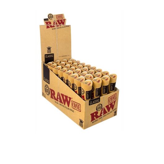 RAW - CLASSIC - 3 King Size Cones