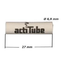 actiTube - SLIM - 10 Aktivkohlefilter