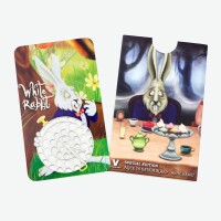 V-Syndicate - Grinder Card - Alice in Grinderland White Rabbit