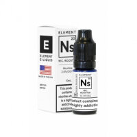 ELEMENT - Nikotinsalz Booster Liquid Ns20 Basen-Shot...