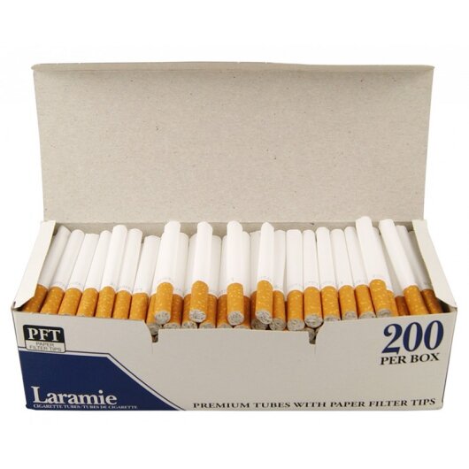 Laramie - Zigaretten H&uuml;lsen mit Papierfilter