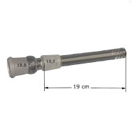 Bam Bam Bohle Chillum - Schlitz Diffusor - 18.8/18.8mm  19cm