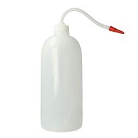 Mischflasche mit Abfüllschlauch PE 500 ml
