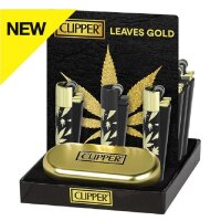 CLIPPER Metal Leaves Gold
