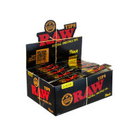 RAW - Classic Black - Natural Unrefined Filtertips