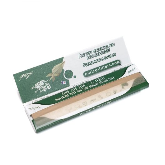 PURIZE - BROWN - King Size Slim Papers