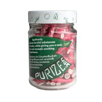 PURIZE - XTRA SLIM / PINK - 100 Aktivkohlefilter