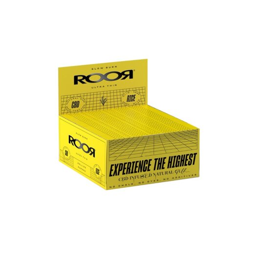 ROOR - RICE - King Size Slim Papers