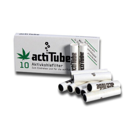 actiTube - REGULAR - 10 Aktivkohlefilter