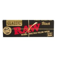 RAW - BLACK / CLASSIC - 1¼ Size Papers