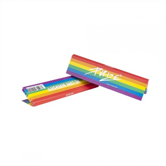 PURIZE - King Size Slim Papers - RAINBOW