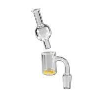Glasbanger Set klarer Schliff mit Carb Cap NS19