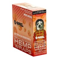G-ROLLZ - STRAWBERRY - Organic Hemp Wraps