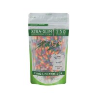 PURIZE - XTRA SLIM / RAINBOW - 250 Aktivkohlefilter