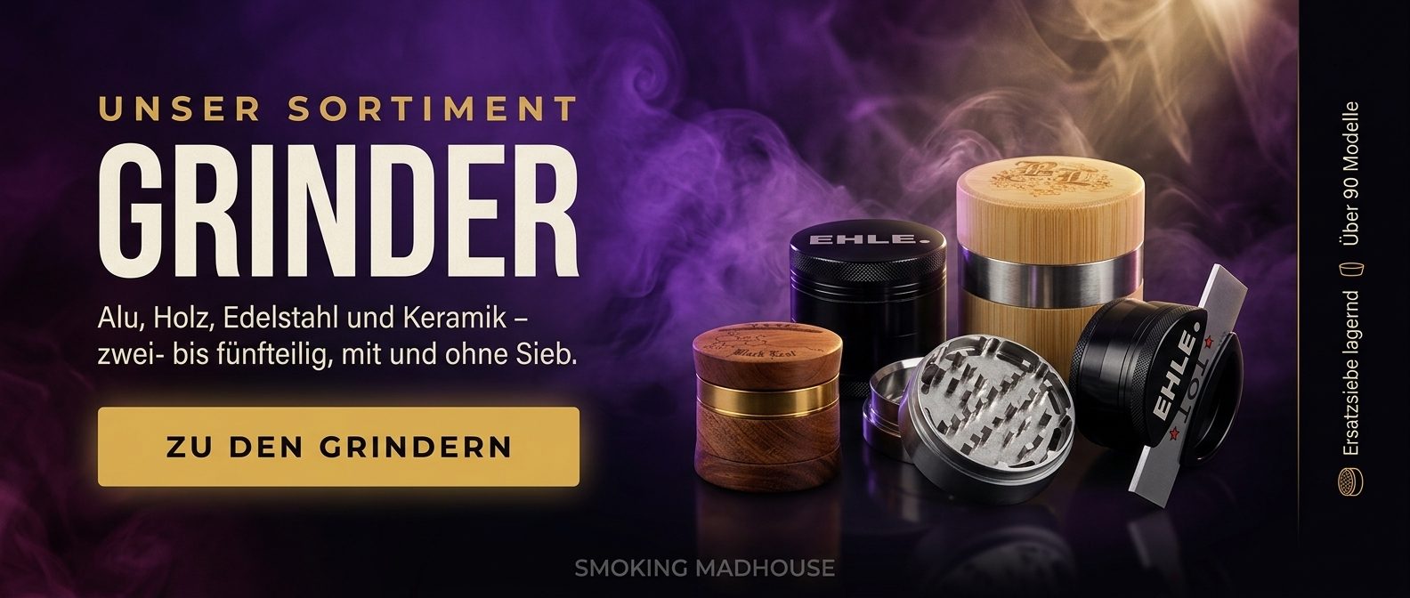 Grinder — Alu, Holz, Edelstahl und Keramik, zwei- bis fünfteilig