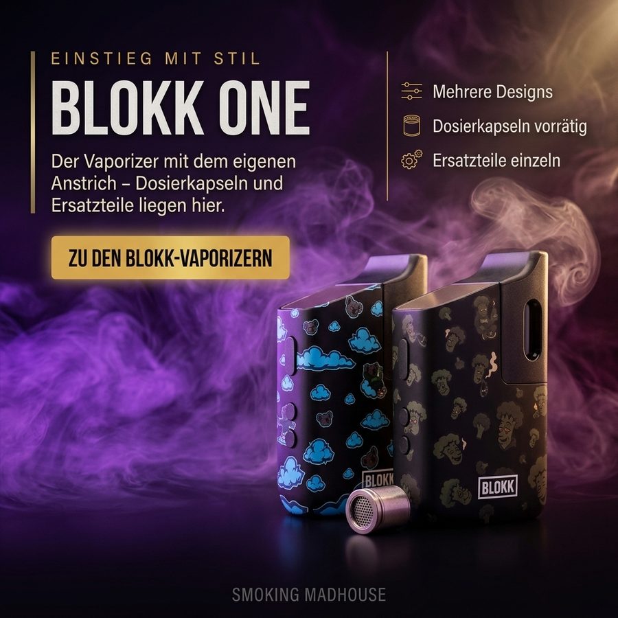 BLOKK ONE — Vaporizer mit eigenem Anstrich