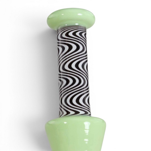 Black Leaf Ölbong/Dab Rig Swirl hellgrün - weitere Ansicht