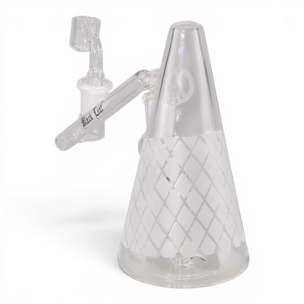 Black Leaf Bubbler für Kräuter und Öl mit Adapter 20 cm – NS 14,5 – Ansicht 2