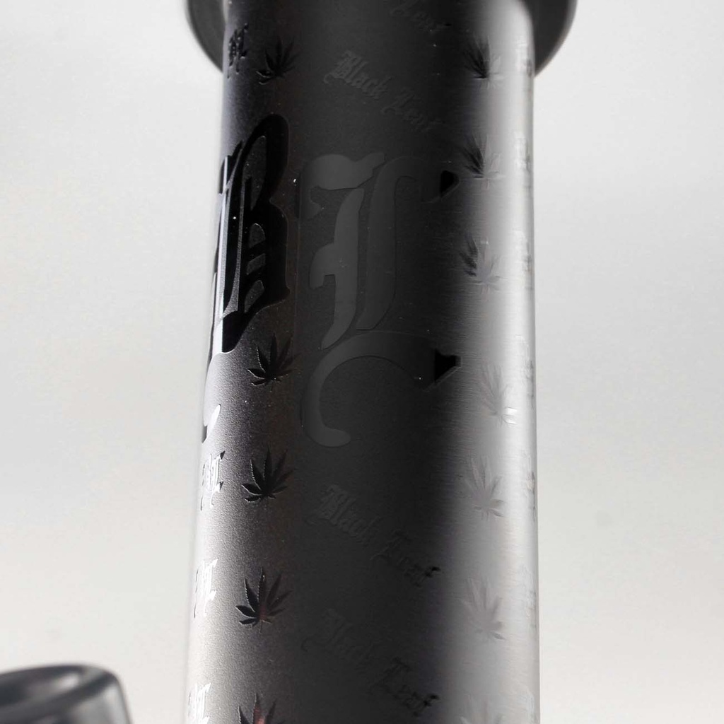 Black Leaf Eisbong Beaker 35 cm – NS 18,8/14,5, Schwarz – Ansicht 2