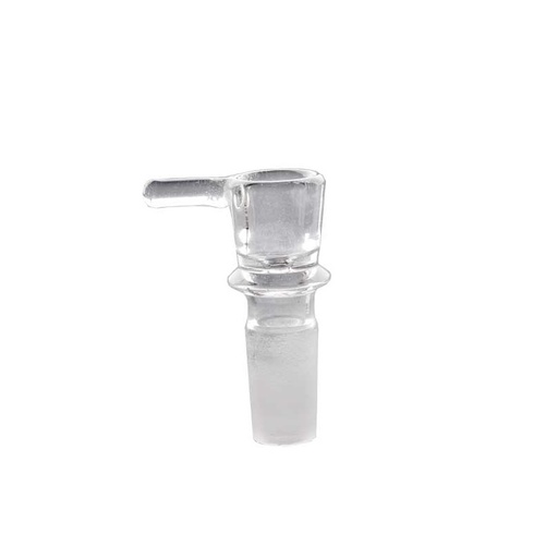 Bam Bam Bhole Steckkopf Glas Flutsch mit Griff – NS 14,5 - weitere Ansicht