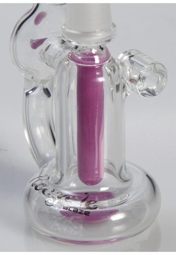 Blaze Glass Ölpfeife Recycler Diffusor – NS 14,5, Lila - weitere Ansicht