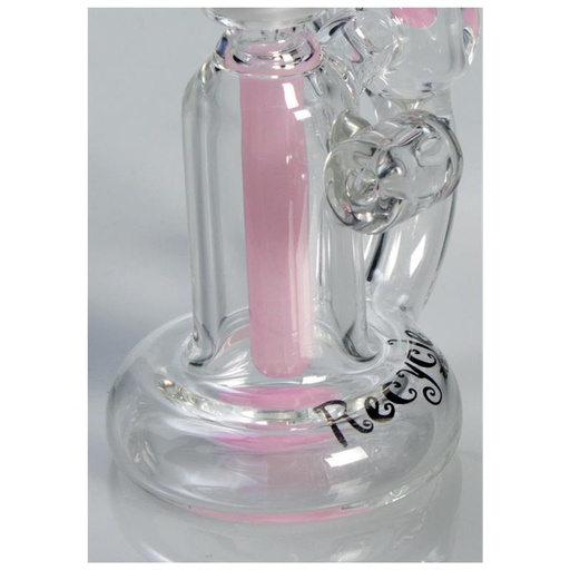 Blaze Glass Ölpfeife Recycler Diffusor – NS 14,5, Rosa - weitere Ansicht