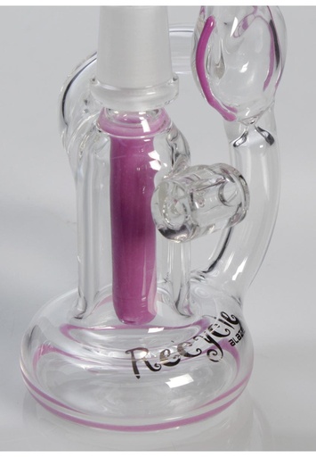 Blaze Glass - Recycler Ölpfeife mit Diffusor lila - weitere Ansicht