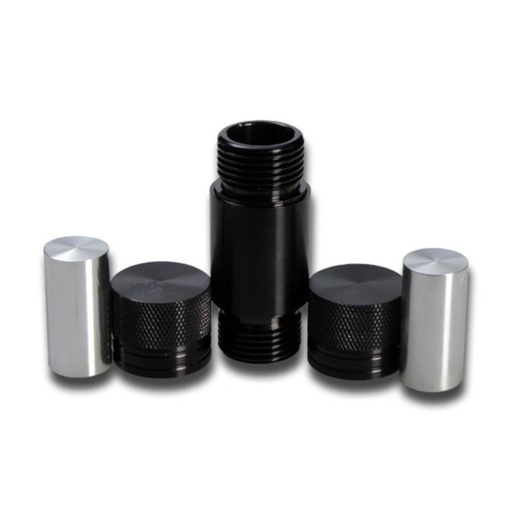 Black Leaf Pollenpresse M – Schwarz - weitere Ansicht