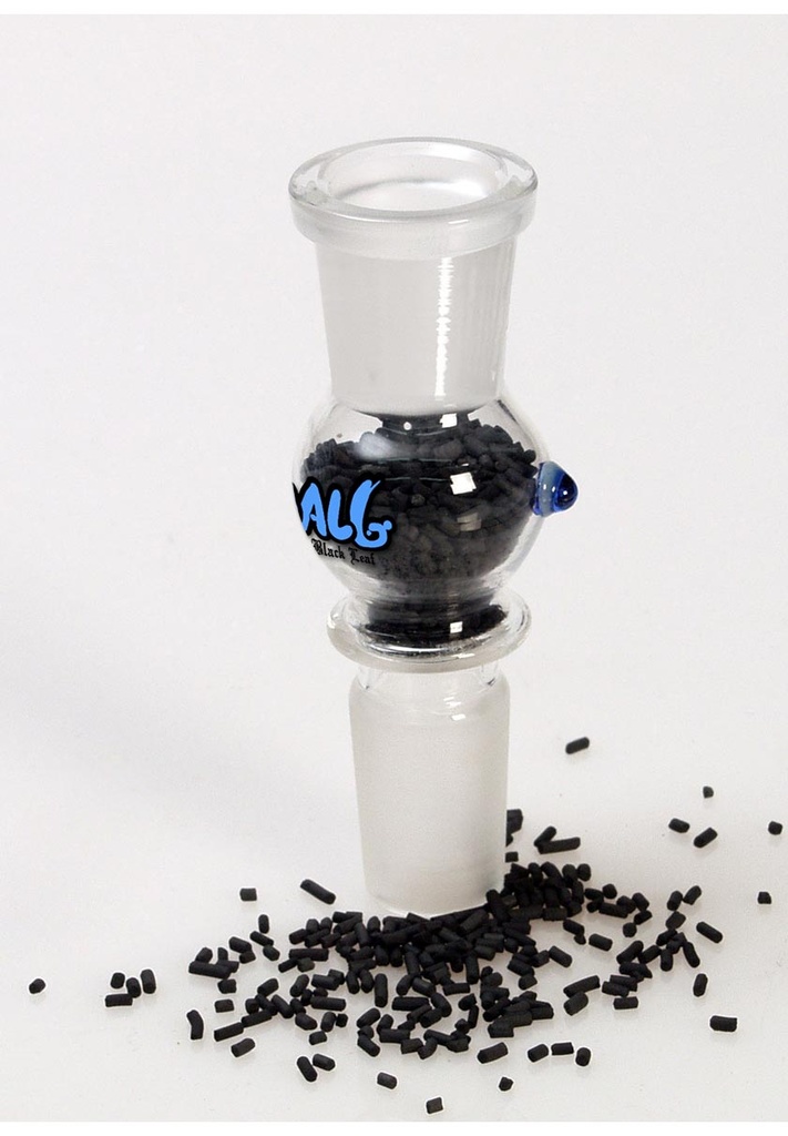 Black Leaf Aktivkohleadapter Glas – NS 18,8 – Ansicht 2