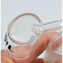 Black Leaf Banger OIL 78 mm Ø 22 mm 90° – NS 18,8 – Ansicht 2