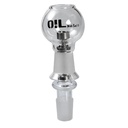Black Leaf Carb Cap OIL Dome Glas – NS 18,8 – Ansicht 2