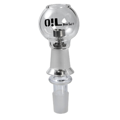 Black Leaf Carb Cap OIL Dome Glas – NS 18,8 - weitere Ansicht