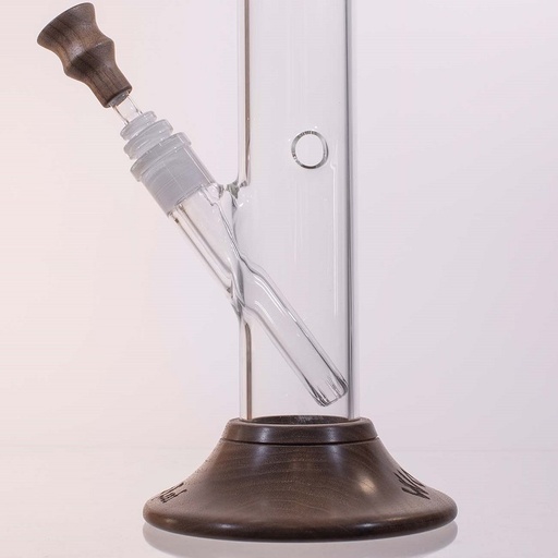 Black Leaf Zylinderbong Woody Mundstück Walnuss - weitere Ansicht